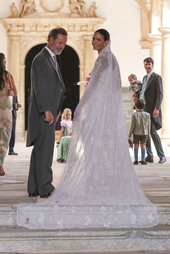 Mariage de Lucia Entrecanales et Laszlo Bene à Tolède, Espagne, le samedi 27 septembre 2025. Photo par GTres/ABACAPRESS.COM