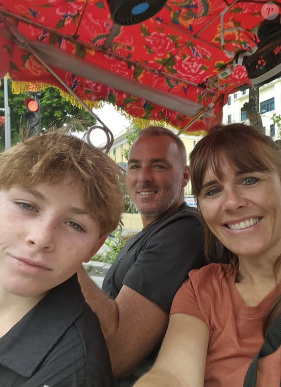 Céline et David Godet (Familles nombreuses), parents de cinq enfants.