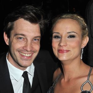 Elodie Gossuin et son mari Bertrand Lacherie lors de l'élection de Miss Prestige National 2013 au Lido a Paris le 10 décembre 2012.

VEEREN / BESTIMAGE