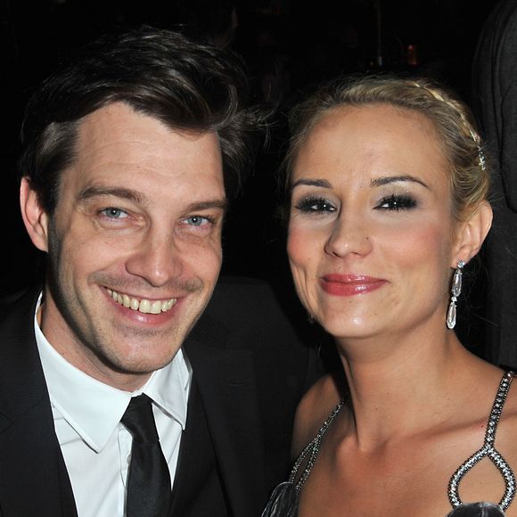 Elodie Gossuin et son mari Bertrand Lacherie lors de l'élection de Miss Prestige National 2013 au Lido a Paris le 10 décembre 2012.

VEEREN / BESTIMAGE