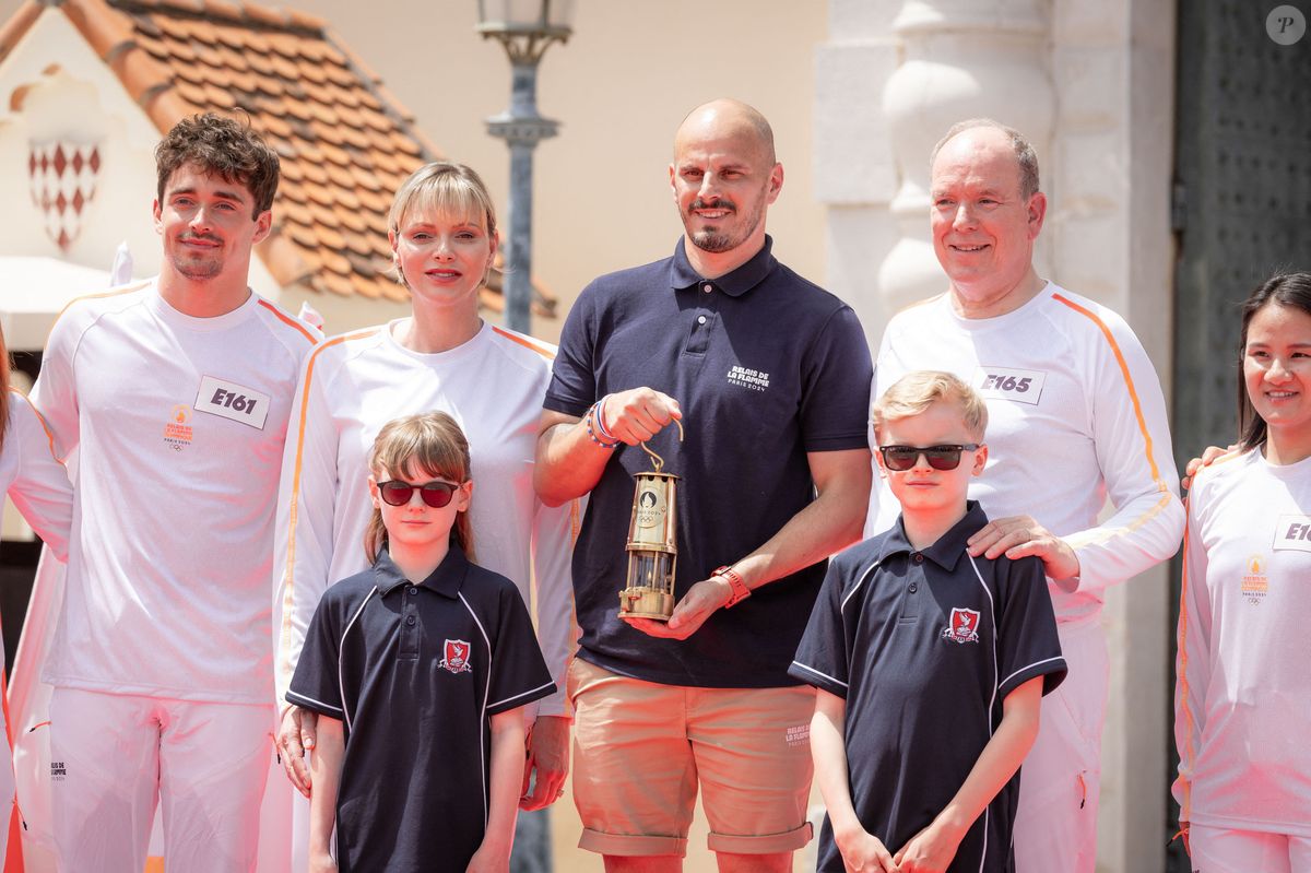 Photo : La princesse Charlène de Monaco, le prince Albert II de Monaco ...