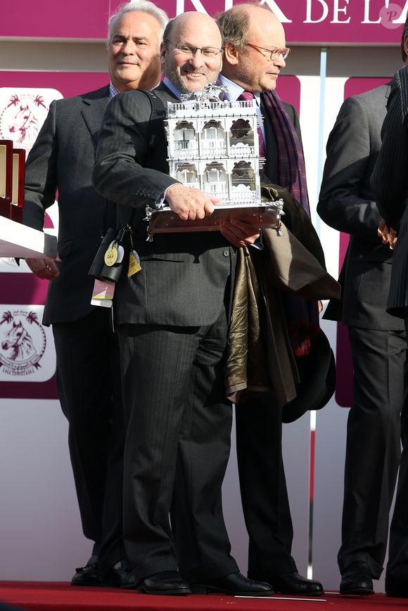 Alain et Gerard Wertheimer - 91eme edition du Prix de l'Arc de Triomphe 2012 a Longchamp le 7 Octobre 2012. PIX4U / BESTIMAGE