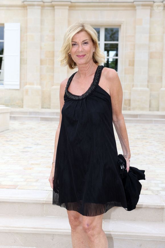Exclusif - Michèle Laroque au Château Grand- Puy Ducasse à Pauillac en Gironde, le 9 juillet 2024. - Festival International du Film en Médoc " Les Vendanges du 7ème Art" à Pauillac. © Jean-Marc Lhomer/Bestimage