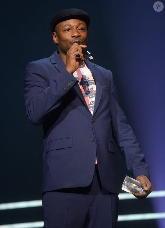 Mc Solaar (Grand Prix des musiques urbaines) - Grand Prix Sacem 2018 à la salle Pleyel à Paris présenté par Vincent Dedienne, le 10 décembre 2018. © Veeren/Bestimage