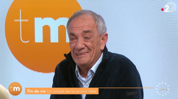 Antoine Mesnier, compagnon de Marina Carrère d'Encausse, en larmes dans "Télématin".