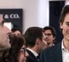 L'industriel de 76 ans, natif de Roubaix, n'a jamais perdu ses valeurs. Et c'est celles qu'il a eu en tête de transmettre à sa progéniture.
Le président français Emmanuel Macron visite le salon des startups technologiques et de l'innovation VivaTech à Paris Expo Porte de Versailles, le 11 juin 2025.
© Stéphane Lemouton / Pool / Bestimage
