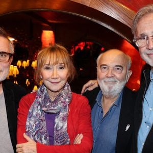 Bruno Moynot, Gerard Jugnot, Marie-Anne Chazel et Thierry Lhermitte le 20 novembre 2024 à Paris, France. Photo by Jerome Dominé/ABACAPRESS.COM