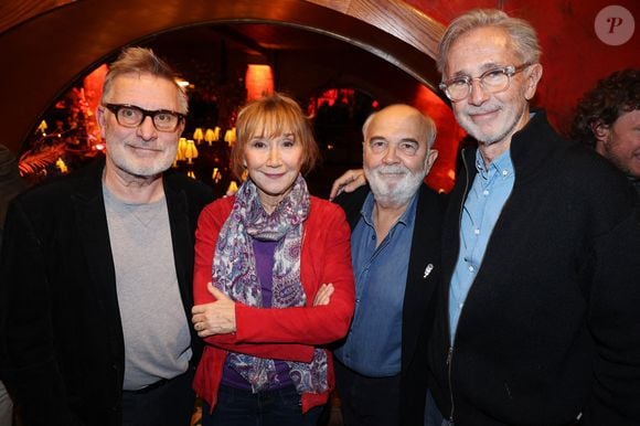 Bruno Moynot, Gerard Jugnot, Marie-Anne Chazel et Thierry Lhermitte le 20 novembre 2024 à Paris, France. Photo by Jerome Dominé/ABACAPRESS.COM