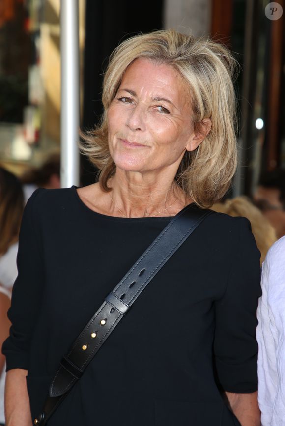 Claire Chazal - Soirée de "L'été littéraire des deux Magots" au café restaurants Les Deux Magots à Paris le 25 juin 2018. © Denis Guignebourg/Bestimage