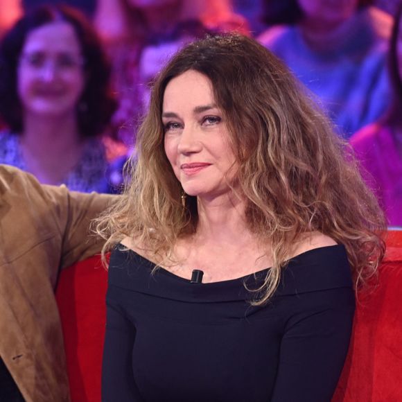Exclusif - Marine Delterme lors de l'enregistrement de l'émission "Vivement dimanche" au studio Rive Gauche, présentée par M.Drucker avec une diffusion sur France 3 le 15 mars 2026, à Paris, France, le 4 mars 2026. © Guillaume Gaffiot/Bestimage