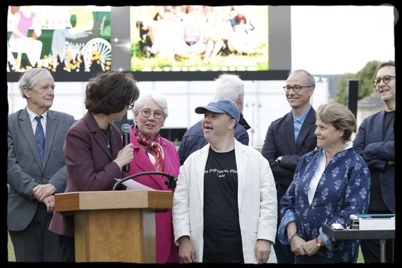 Exclusif - Rachida Dati assiste à la soirée de clôture de la 23e édition du Festival du 7e Art dans le 7e, suivi de la projection d'"Un p'tit truc en plus", en présence notamment d'Arnaud Toupense, l'un des comédiens. Paris, Place Vauban. Le 6 juin 2025. © Alain Guizard / Bestimage