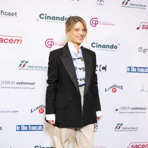 Mélanie Thierry au photocall de la Cérémonie des Lumières à l'Institut du monde arabe à Paris le 18 janvier 2026. © Perusseau / Sarkissian / Bestimage