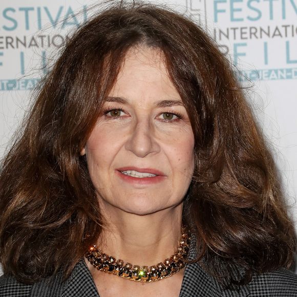 Valérie Lemercier présente son film "L'Arche de Noé" en compétition au festival international du film de Saint-Jean-de-Luz le 4 octobre 2023. © Patrick Bernard / Bestimage