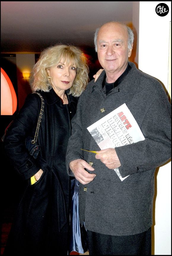 Georges Wolinski et son épouse Maryse Wolinski lors de l'avant-première du film Génération 68 au cinéma L'Arlequin, à Paris. © JAEGLE STEPHANE / BESTIMAGE