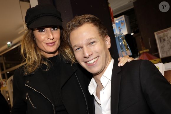 Caroline Ithurbide et Damien Canivez pour la sortie du livre de Valérie Bénaïm à la librairie Eyrolles à Paris le 13 octobre 2019.

© Cédric Perrin /Bestimage