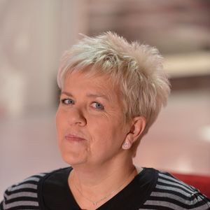 Mimie Mathy lors de l'enregistrement de l'émission "Vivement Dimanche" le 27 mars 2013 à Paris, en France. Photo de Max Colin/ABACAPRESS.COM