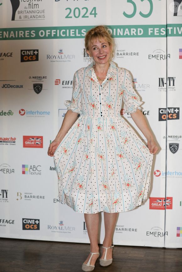 Julie Depardieu lors de la soirée d'ouverture de la 35ème édition du Festival du Film Britannique et Irlandais de Dinard le 3 octobre 2024.

© Mickael Chavet/ZUMA Press Wire / Bestimage