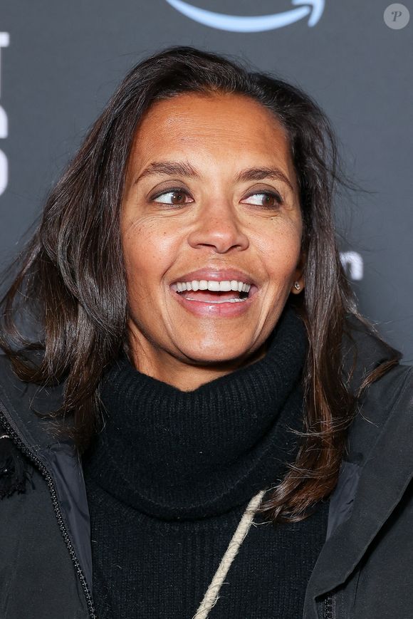 Karine Le Marchand assiste à la première d'Escort Boys By Prime Video à UGC Cine Cite Les Halles le 18 décembre 2023 à Paris, France. Photo by Nasser Berzane/ABACAPRESS.COM