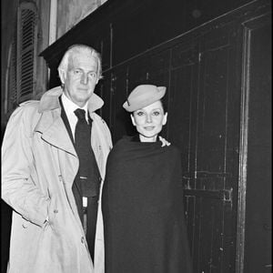 Archives - Le couturier Hubert de Givenchy et Audrey Hepburn en 1978 à Paris.