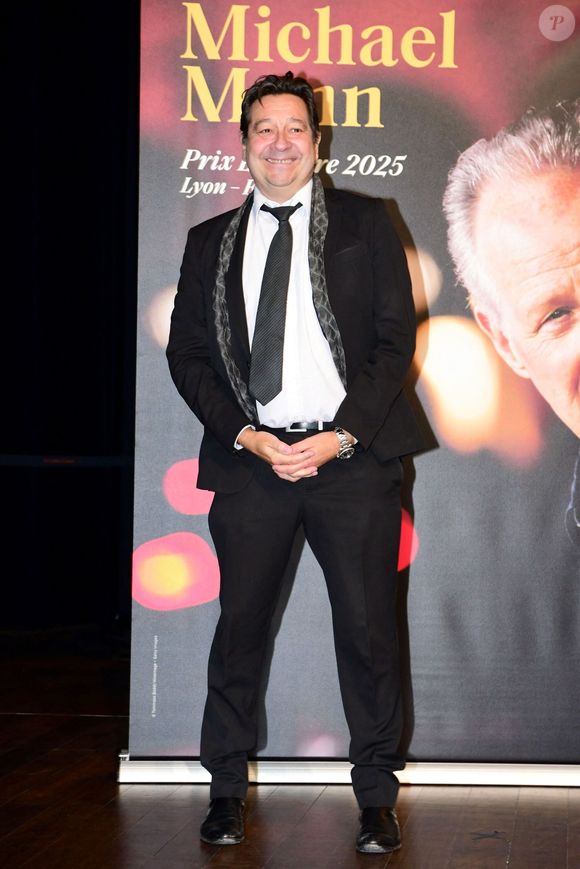 Laurent Gerra lors de la remise de prix du Festival Lumiere 2025 de Lyon, France, le vendredi 17 octobre 2025. © Romain Doucelin/Bestimage.
