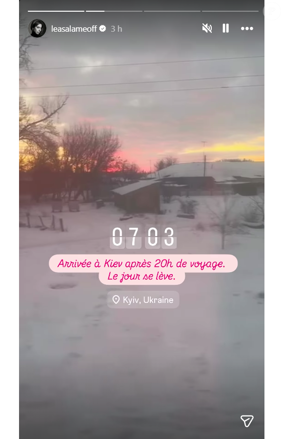 Story Instagram Léa Salamé