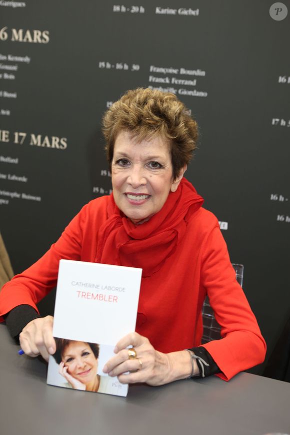 Catherine Laborde - Salon du Livre 2019 à la Porte de Versailles à Paris  du 15 au 18 mars 2019.
© Jean-Claude Woestelandt / Bestimage