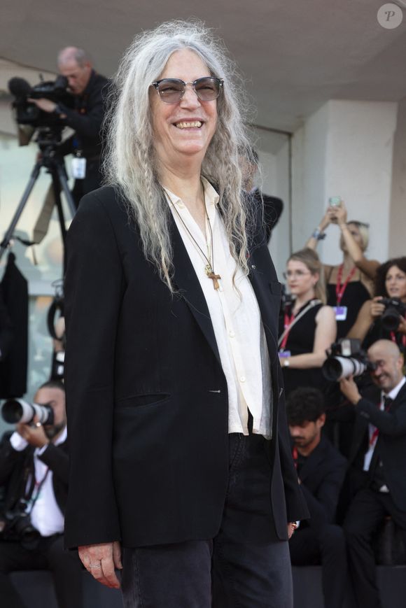 Patti Smith lors de la Mostra de Venise en 2024. © Alec Michael / Zuma Press / Bestimage