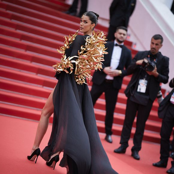 Iris Mittenaere - Montée des marches du film « Furiosa : A Mad Max Saga » lors du 77ème Festival International du Film de Cannes, au Palais des Festivals à Cannes. Le 15 mai 2024
© Jacovides-Moreau / Bestimage