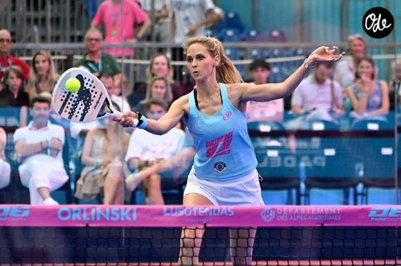 Ophélie Meunier durant la 2eme édition du Bullpadel Show 06 dans la pinéde Gould d'Antibes de Juan les Pins, le 20 juin 2025.

© Bruno Bebert/Bestimage