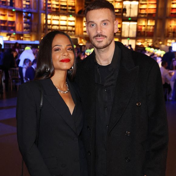 Christina Milian et son mari M. Pokora assistent au photocall " Make a Wish Gala " à Paris, France, le 25 novembre 2024 à Paris, France. Photo Jerome Dominé/ABACAPRESS.COM