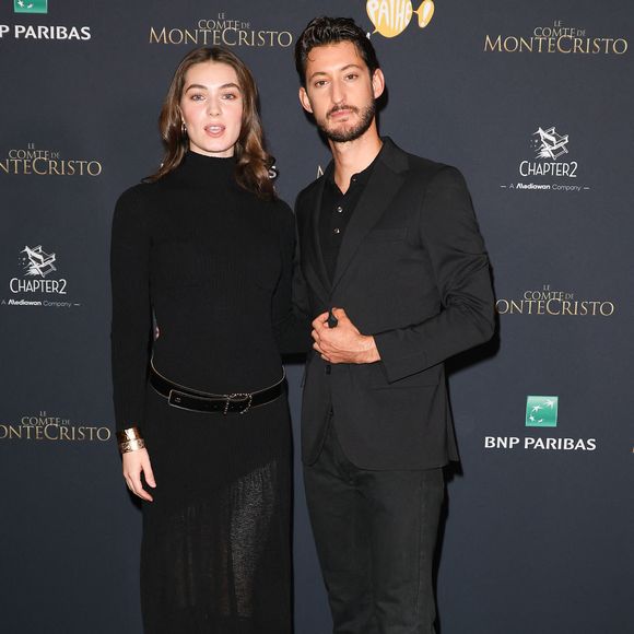 Exclusif - Anamaria Vartolomei et Pierre Niney lors de l'avant-première du film "Le Comte de Monte-Cristo" au Grand Rex à Paris le 20 juin 2024.

© Coadic Guirec / Olivier Borde / Bestimage