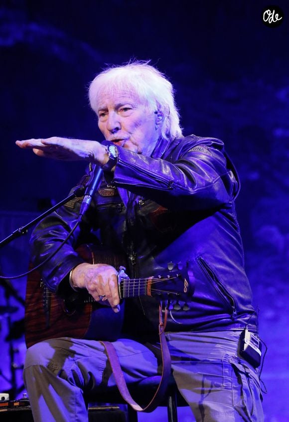 Concert de Hugues Aufray, 96 ans, au Vendespace à Mouilleron Le Captif, près de La-Roche-sur-Yon, le 24 avril 2026. © Noël Carrier / Bestimage