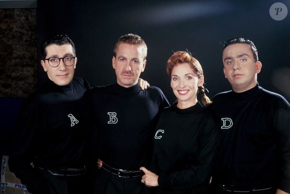 Archives - Les Nuls (Alain Chabat-Bruno Carette-Chantal Lauby-Dominique Farrugia) - portrait. 1990