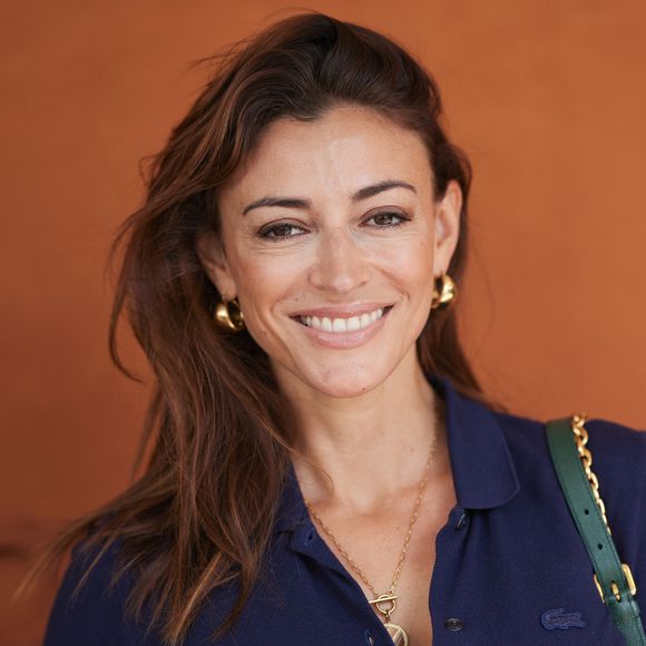 Rachel Legrain-Trapani (Miss France 2007) au village lors des Internationaux de France de tennis de Roland Garros 2024, à Paris, France, le 4 juin 2024. © Jacovides-Moreau/Bestimage