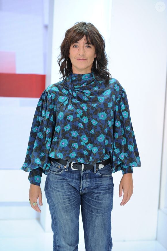 Romane Bohringer - Enregistrement de l'émission "Vivement Dimanche" au Studio Gabriel à Paris, qui sera diffusée le 23 septembre sur France 2. Le 17 septembre 2018
© Guillaume Gaffiot / Bestimage