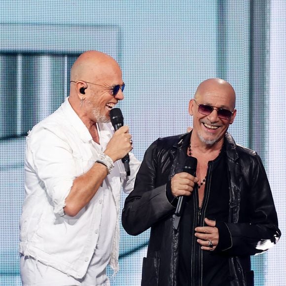 Exclusif - Pascal Obispo, Florent Pagny - Enregistrement de l'émission "Avec Florent, tout le monde ELA" à La Seine Musicale à Paris, diffusée le 1er septembre à 21h10 sur TF1
© Cyril Moreau-Dominique Jacovides / Bestimage