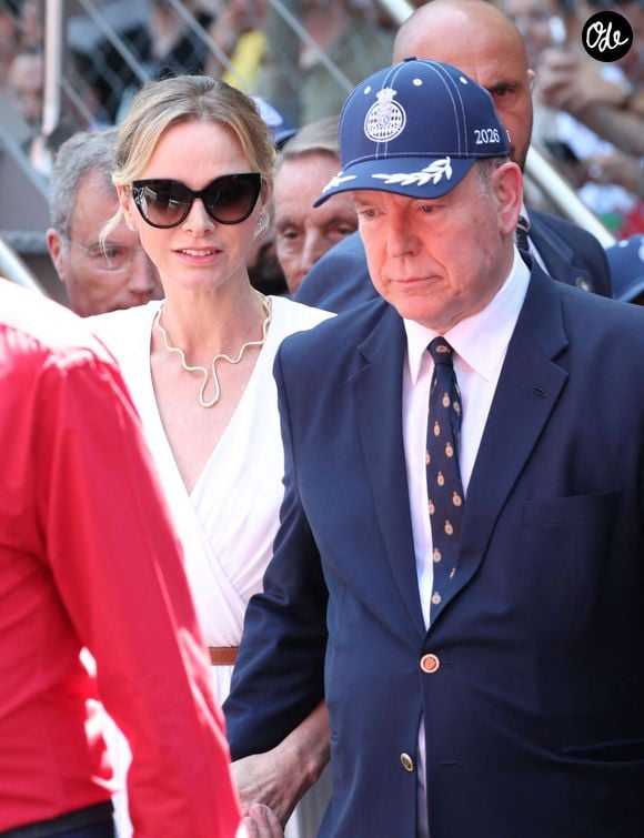 Le prince Albert II de Monaco et la princesse Charlène de Monaco - Formula 1 Louis Vuitton Grand Prix de Monaco 2026 le 7 juin 2026. © Claudia Albuquerque/Bestimage
