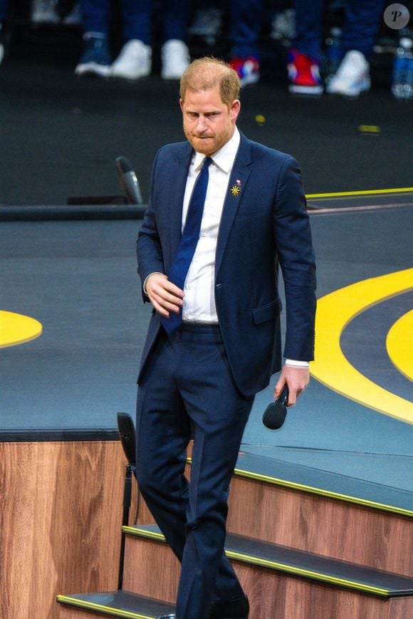 Le prince Harry et Meghan Markle assistent à la cérémonie d'ouverture des "Invictus Games Vancouver Whistler 2025" au Canada le 8 février 2025. Backgrid USA / Bestimage