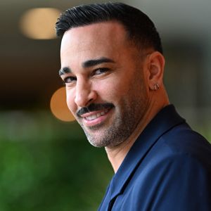 Adil Rami au Village de Roland Garros le 01 juin 2025 à Paris, France. Photo by ABACAPRESS.COM