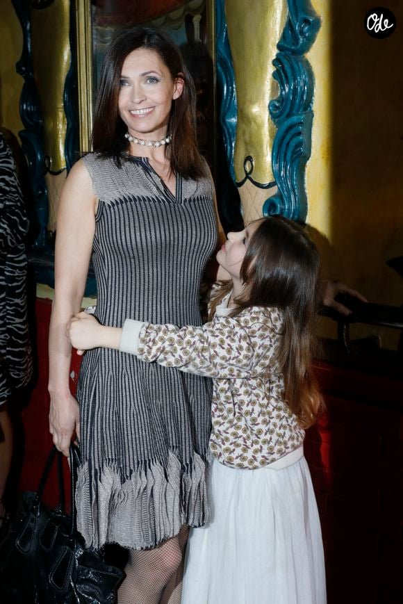 Adeline Blondieau et sa fille Wilona Hubert au photocall du défilé de mode prêt-à-porter "Christophe Guillarmé" automne-hiver 2020/2021 lors de la semaine de la mode à Paris, France, le 26 février 2020. © Veeren-Clovis/Bestimage