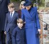 Le jeune prince continue de séduire par son naturel et son caractère espiègle.

Les membres de la famille royale assistent au service du jour de Noël à l'église Sainte-Marie-Madeleine de Sandringham, Norfolk. Photo par Backgrid UK/ Bestimage