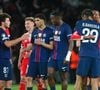 En demi-finale de Ligue des champions le PSG s'est imposé face au Bayern. 
Match aller de la demi-finale de la Ligue Des Champions 2025-2026 (LDC) "Paris Saint-Germain (PSG) - Bayern Munich (5-4)" au Parc des Princes, le 28 avril 2026. © Christian Liewig/Bestimage