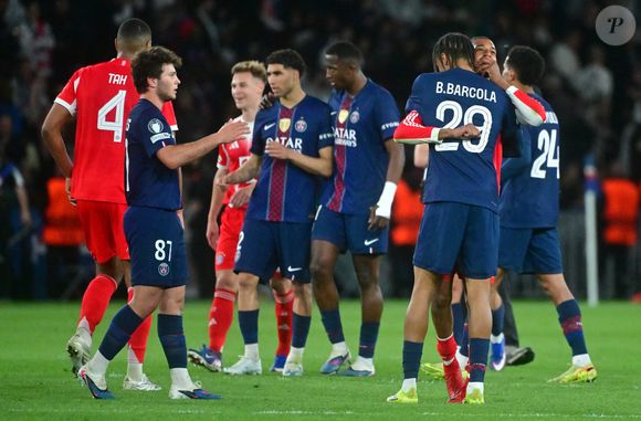 En demi-finale de Ligue des champions le PSG s'est imposé face au Bayern. 
Match aller de la demi-finale de la Ligue Des Champions 2025-2026 (LDC) "Paris Saint-Germain (PSG) - Bayern Munich (5-4)" au Parc des Princes, le 28 avril 2026. © Christian Liewig/Bestimage