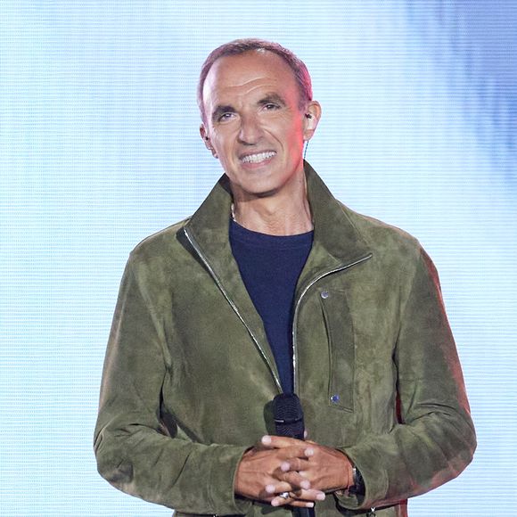 Exclusif - Nikos Aliagas - Enregistrement de l'émission "Tous avec les bleus, le concert événement", diffusée en direct sur TF1 le 12 octobre 2023, au Village Rugby, place de la Concorde, à Paris
En direct du Village Rugby, un concert pour fêter l'entrée du XV de France dans les quarts de finale de la plus prestigieuse compétition de Rugby.
© Cyril Moreau-Veeren / Bestimage