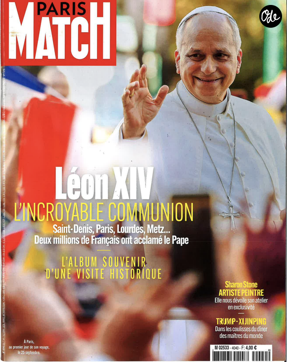 Couverture de "Paris Match".