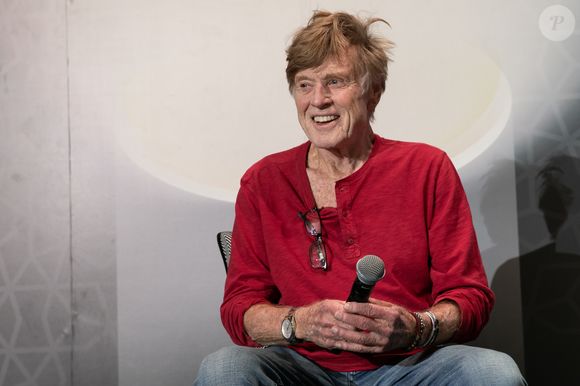 Robert Redford prend part à la conférence  "Conversation with" lors de la 18ème édition du Festival international du film de Marrakech le 7 décembre 2019.

© Romuald Meigneux / Bestimage