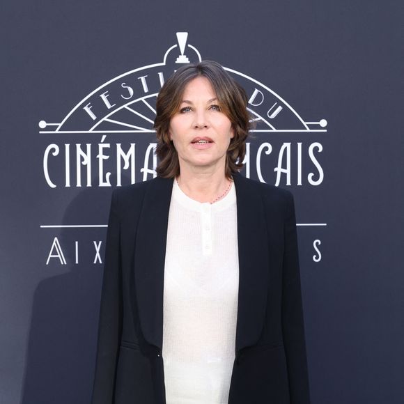 Mathilde Seigner - Photocall lors de la 3ème édition du Festival du Cinéma Français et de la Gastronomie d'Aix-les-Bains. Le 5 juin 2024
© Denis Guignebourg / Bestimage