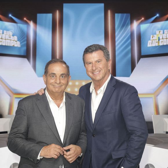 Exclusif - Laurent Fontaine, Pascal Bataille - Enregistrement de l'émission "Y'a que la vérité qui compte", présentée par L.Fontaine et P.Bataille, et diffusée sur C8 à partir du 12 octobre
© Jack Tribeca / Bestimage