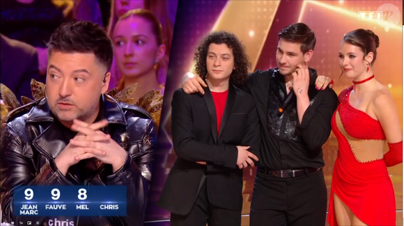"Tu ne peux pas perdre l'équilibre et tomber sur elle" : Chris Marques recadre un candidat dans Danse avec les stars - capture d'écran TF1