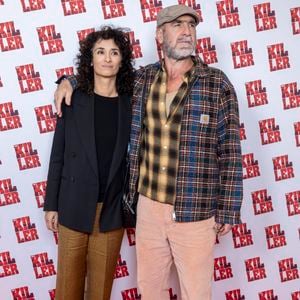 Rachida Brakni et Éric Cantona - Avant-première parisienne du film « The Killer » au Pathé Palace à Paris le 21 octobre 2024. © Olivier Borde / Guirec Coadic / Bestimage